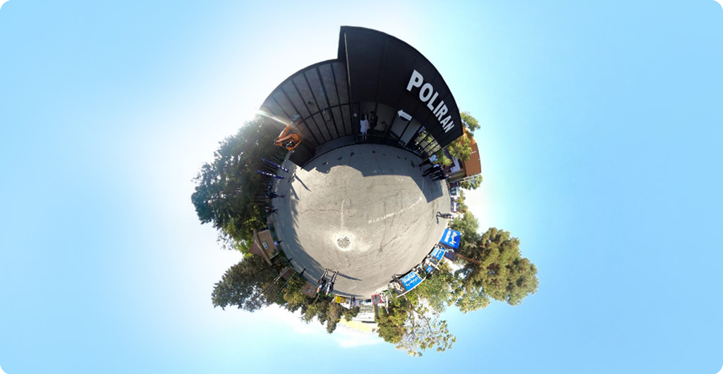 360 virtual tour of Poliran's exclusive pavilion
